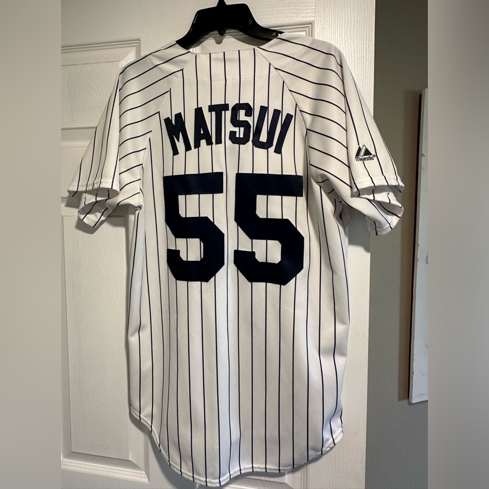 Authentic Matsui baseball jersey